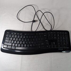 Microsoft Comfort Curve Keyboard 3000 TESTED WORKS